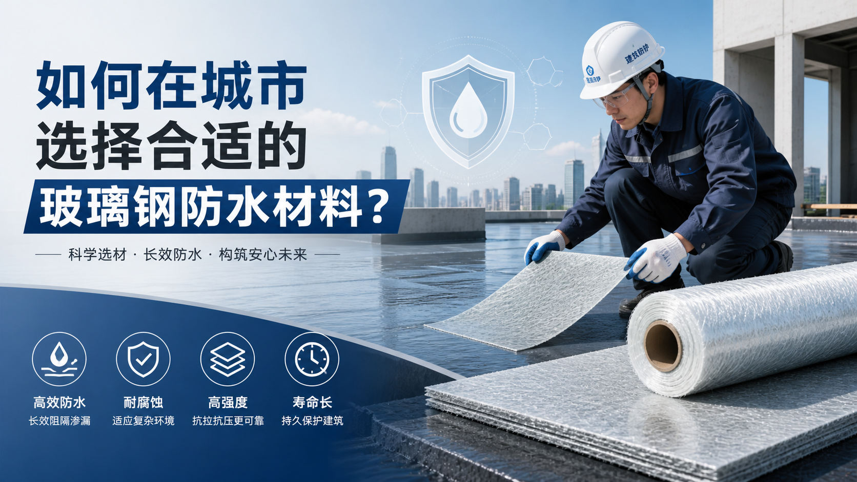 如何在济南选择合适的玻璃钢防水材料？