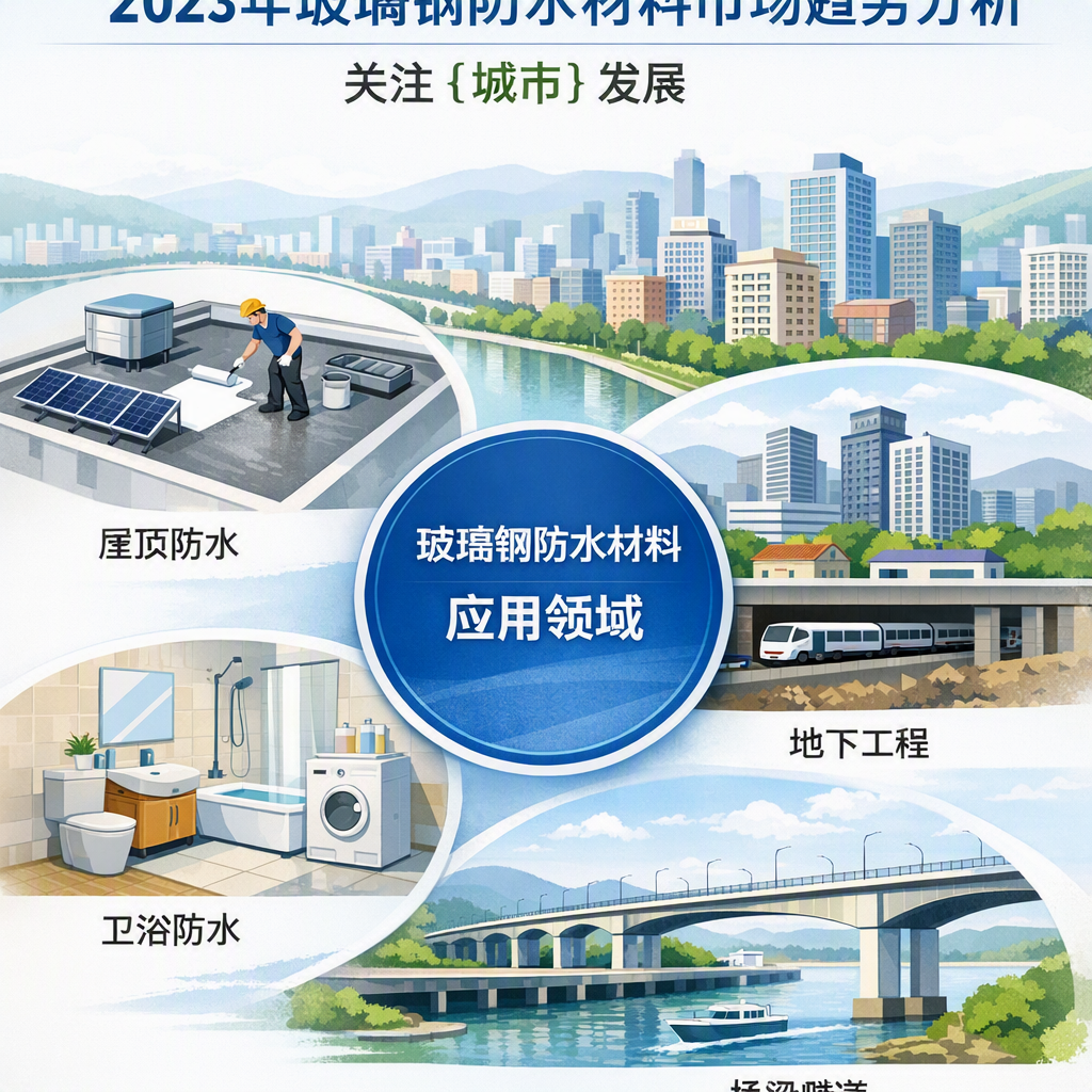 2023年玻璃钢防水材料市场趋势分析,关注 济南 发展