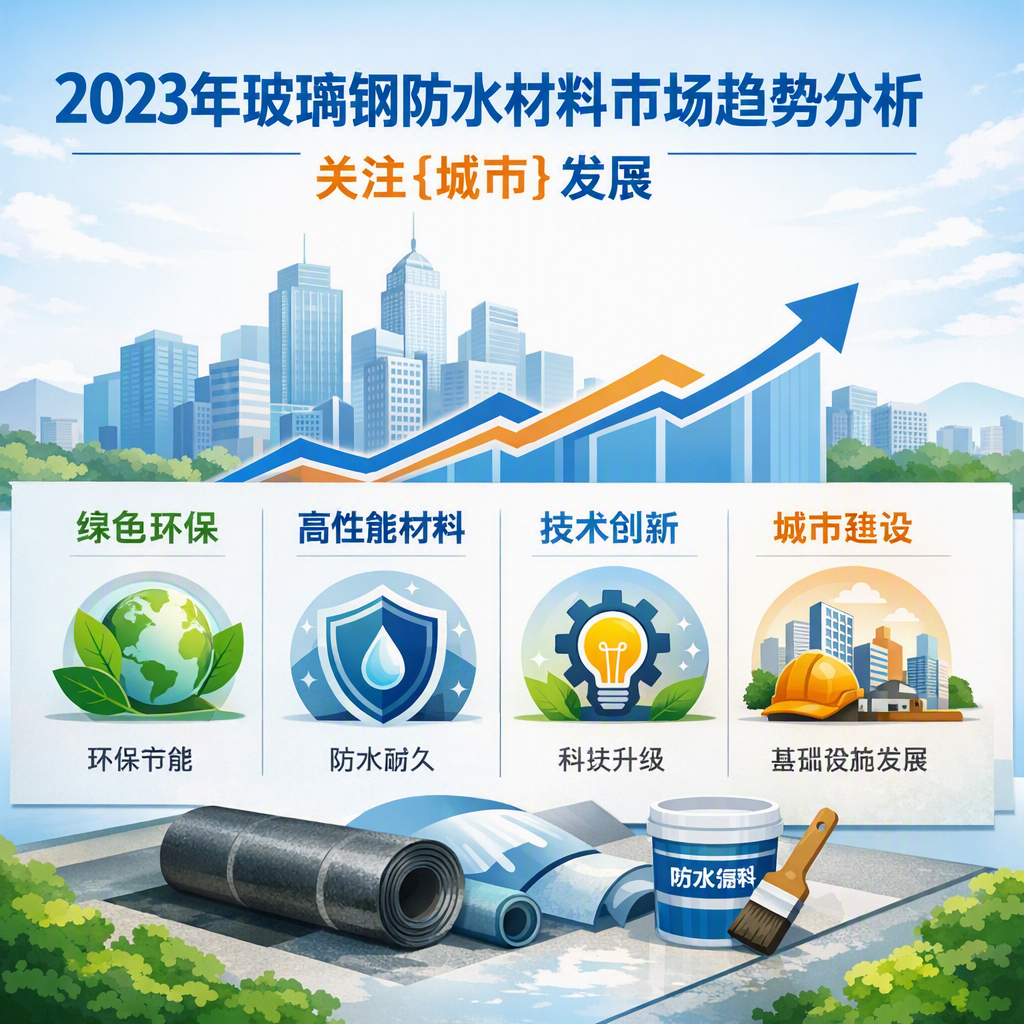 2023年玻璃钢防水材料市场趋势分析,关注 济南 发展