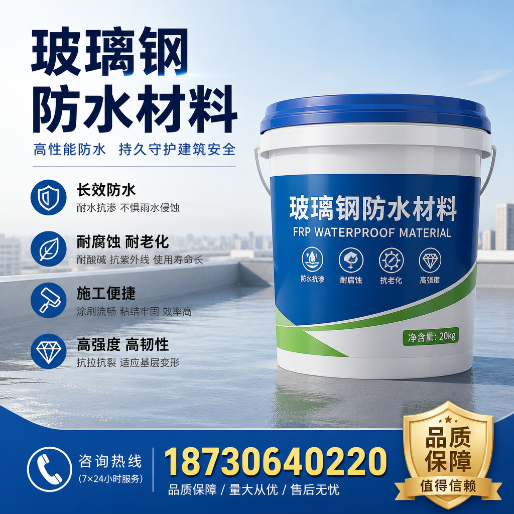 专家解析：玻璃钢防水材料的市场前景分析在 济南