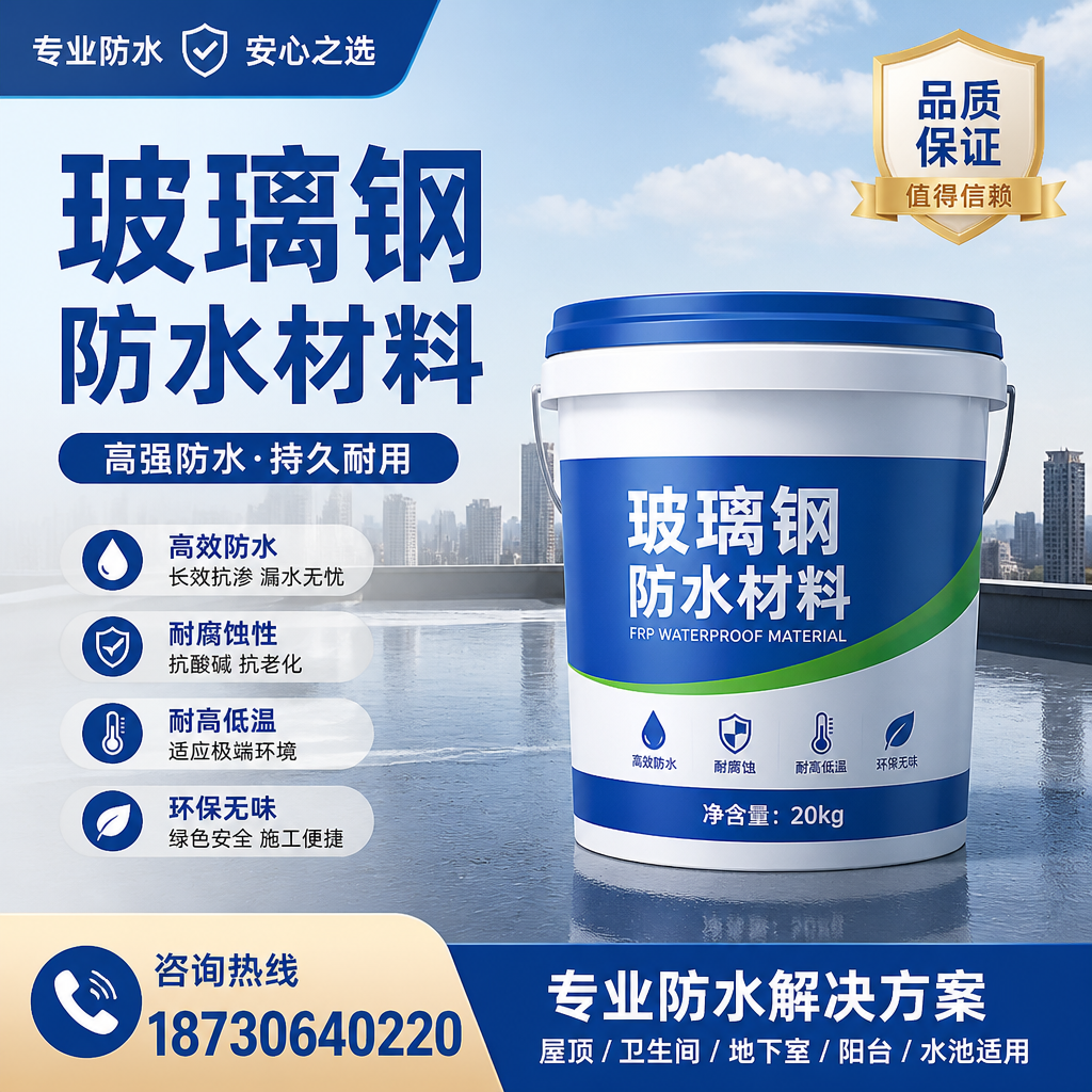 了解玻璃钢防水材料的市场趋势，济南 企业不可不知