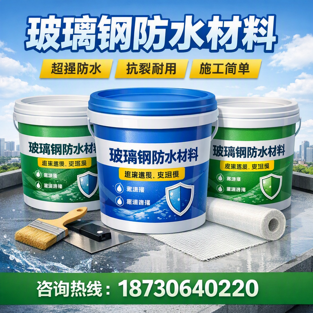 了解玻璃钢防水材料的市场趋势，济南 企业不可不知